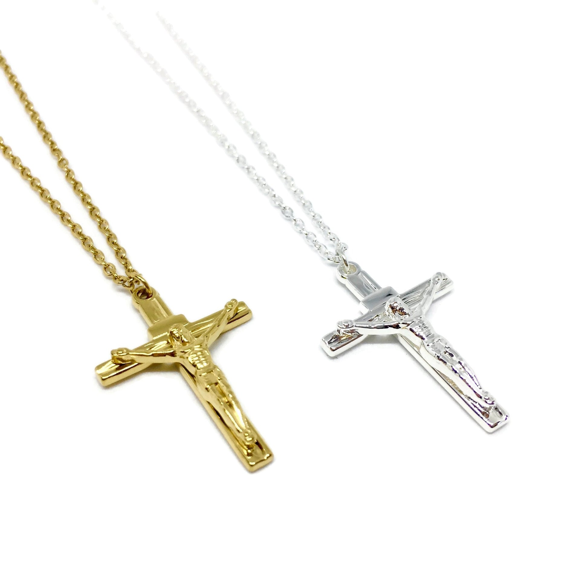 Jesus On The Cross Necklace-0